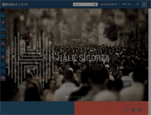 Tablet Screenshot of halksigorta.org